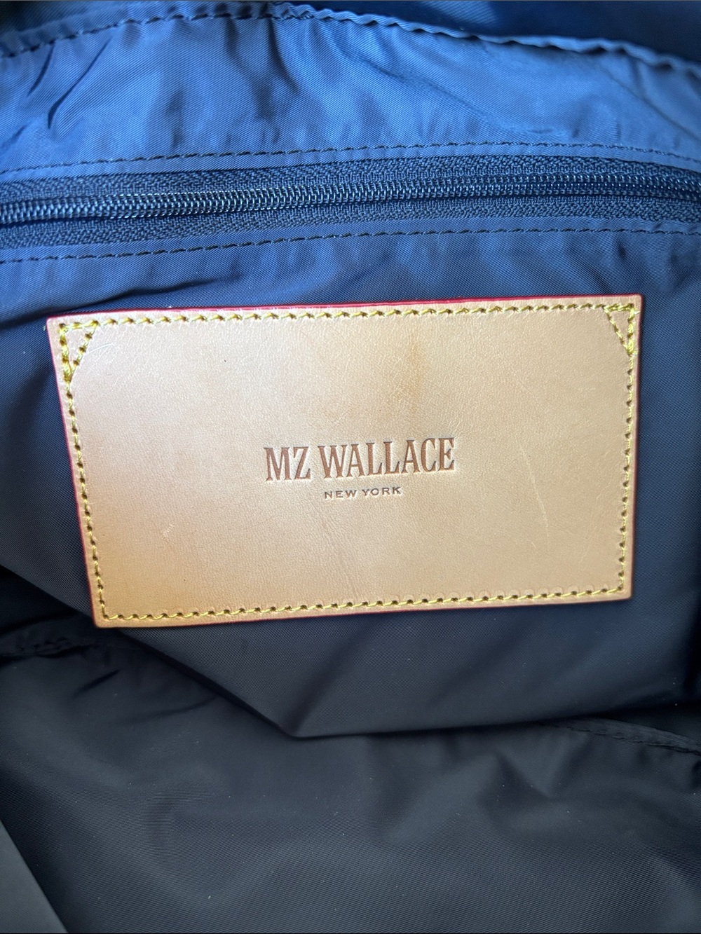 MZ WALLACE Navy Waverly Shoulder/Crossbody Bag - Picture 7 of 8
